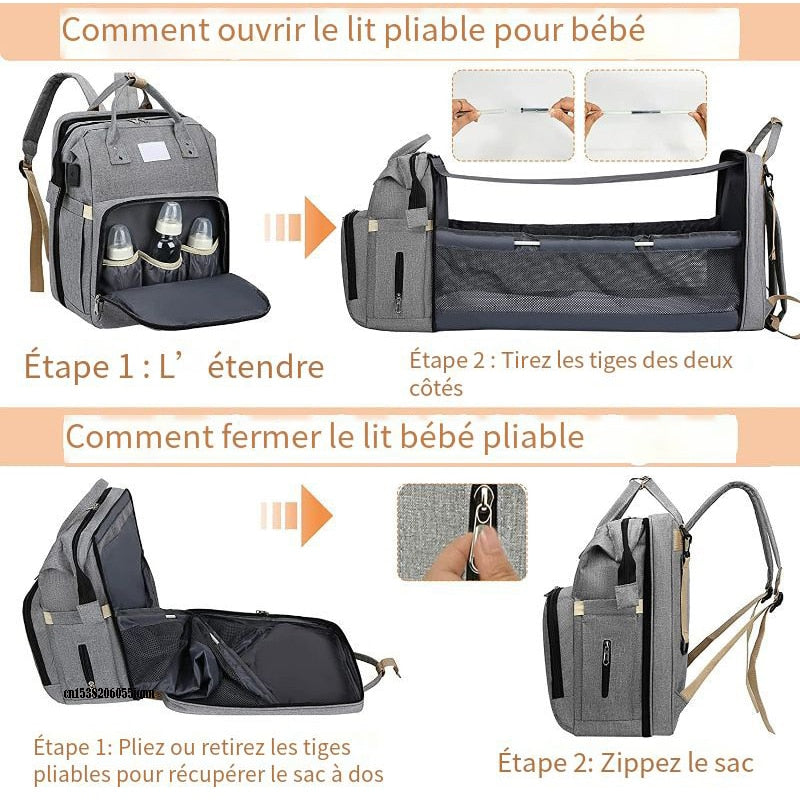 Sac à langer Portable pour bébé